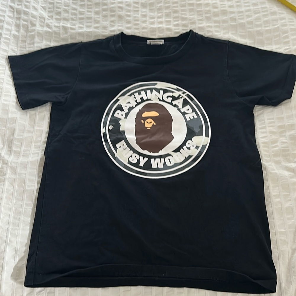 BAPE BLACK TSHIRT